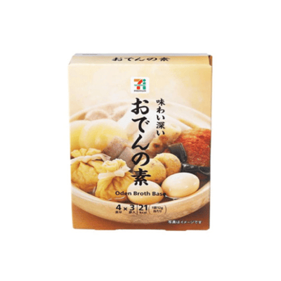 【日本7-11】關東煮 湯底包 一盒3入1